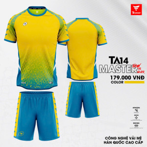 ÁO BÓNG ĐÁ KHÔNG LOGO TA14 MASTER